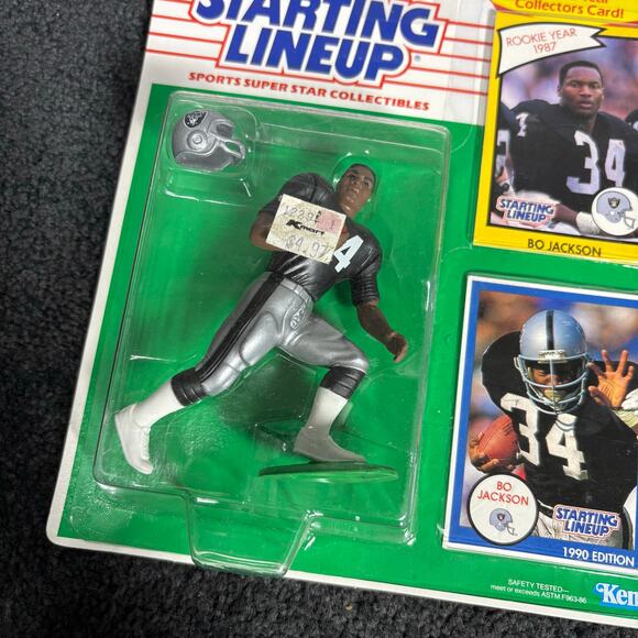 Bo Jackson Los Angeles Raiders Vintage 1990 Starting Lineup Figure NIB Football - Picture 2 of 4